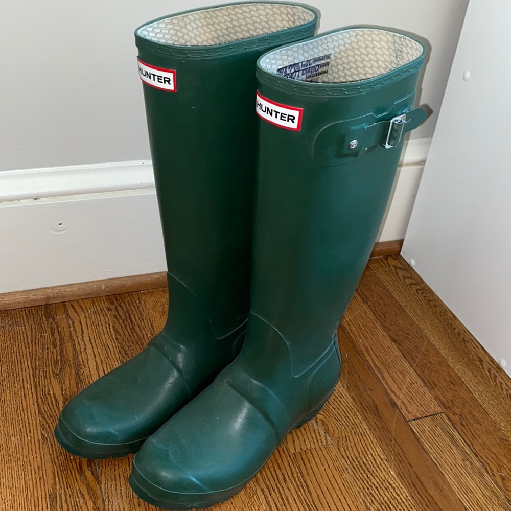 Green Hunter Rainboots